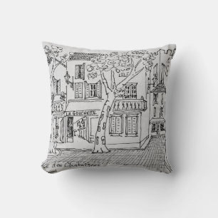 Place des Chataignes Avignon, France Cushion