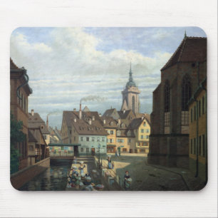 Place des Dominicains, Colmar, 1876 Mouse Mat