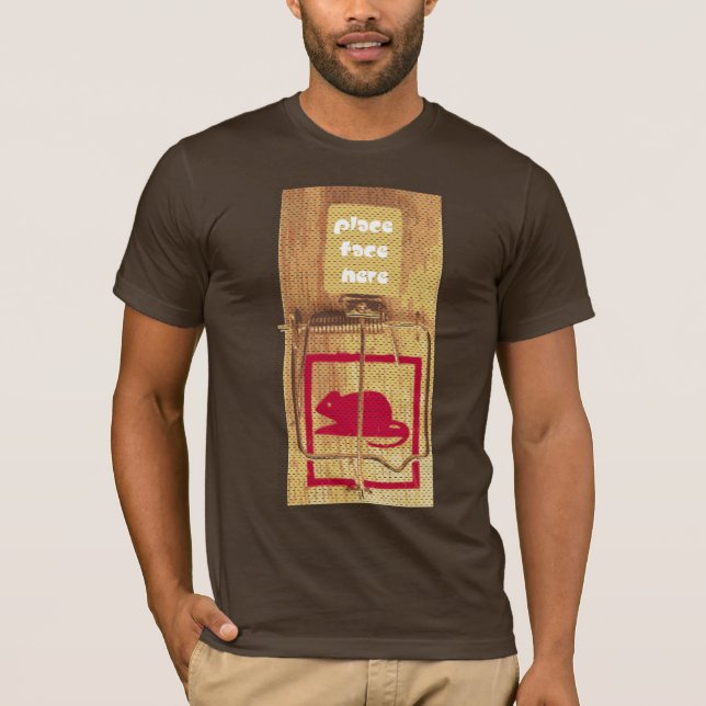 Place Face Here T-Shirt (Front)