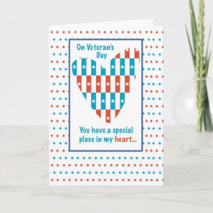 Place in Heart, Veteran's Day Thank You Card