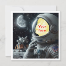 Place my face in the picture, astronaut, space car