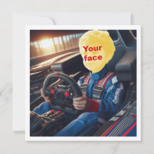 Place my face in the picture, formula 1 racing car