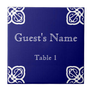 Place Name on Spanish Tile