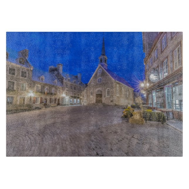 Place Royale at dawn Cutting Board (Front)