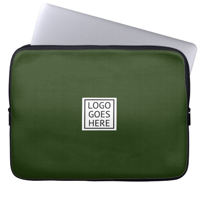 Place Your Logo Here Personalised  Laptop Sleeve (Front)
