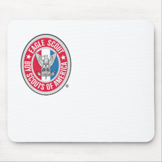 Place your mouse with the Eagle Scout insignia Mouse Mat