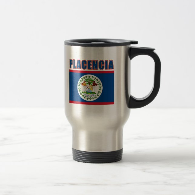 PLACENCIA Belise Beach Tshirts, Gifts Travel Mug (Right)