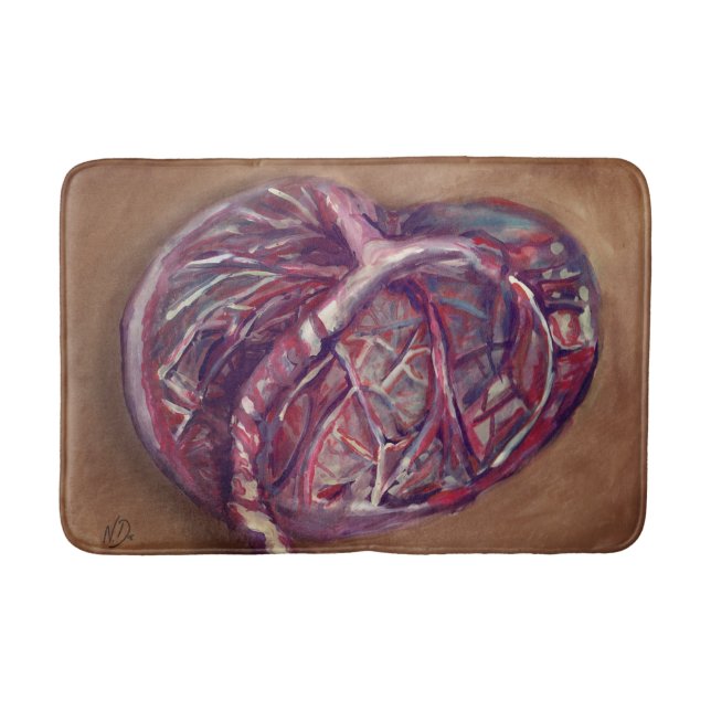Placenta bath mat - doulas, midwives, home birth, (Front)