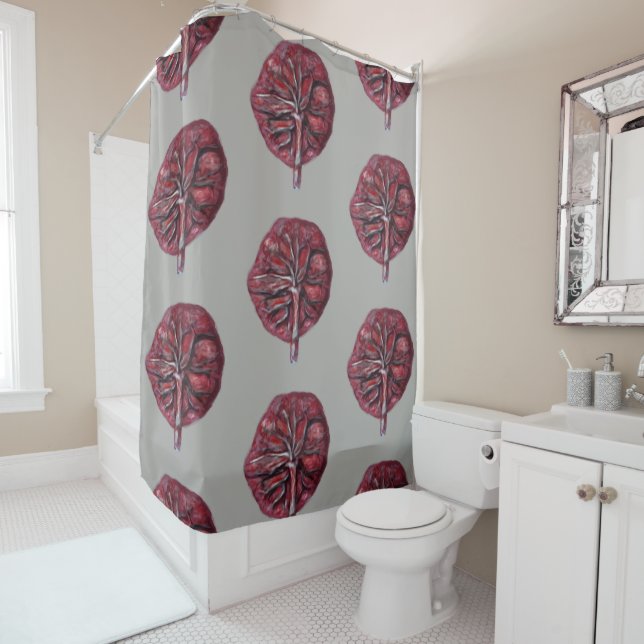 PLACENTA! Shower curtain - birth centre, midwife (In Situ)