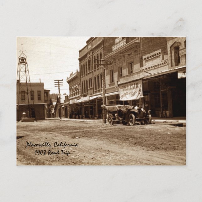 Placerville Postcard (Front)