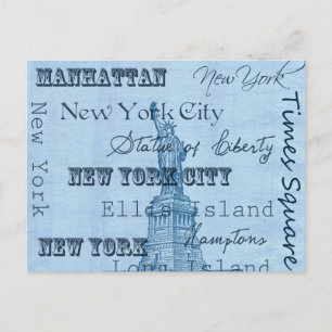 Places New York Postcard