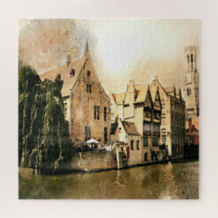 Places of Interest Printable Graphic Series Jigsaw Puzzle