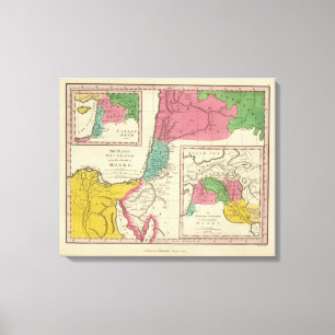 Places Recorded in the Five Books of Moses Canvas Print