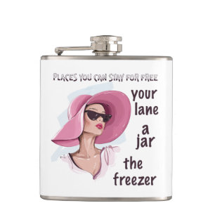 Places to Stay for Free Hip Flask