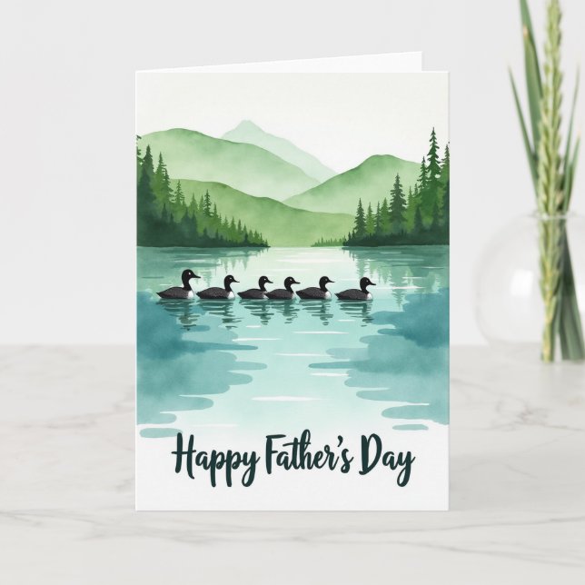 Placid Fathers Day Card (Front)