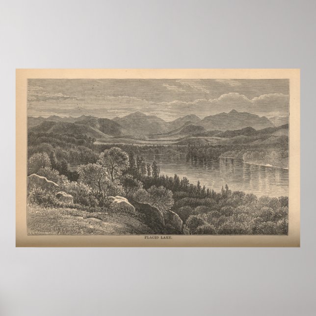 Placid Lake Poster (Front)