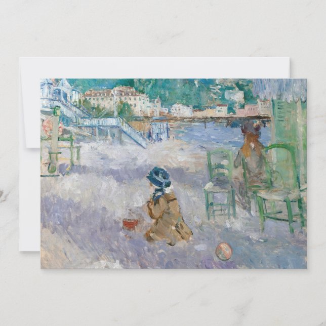 Plage De Nice | Berthe Morisot (Front)