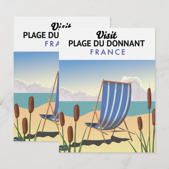 Plage du Donnant France (Front/Back)