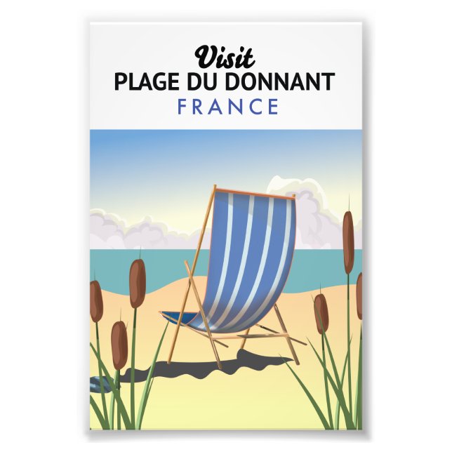 Plage du Donnant France Photo Print (Front)