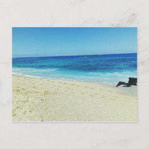 plage postcard