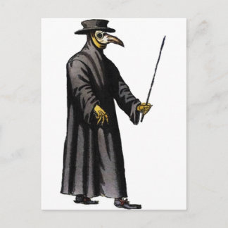 plague-doctor-3 postcard