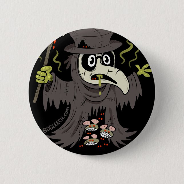 Plague Doctor Button (Front)
