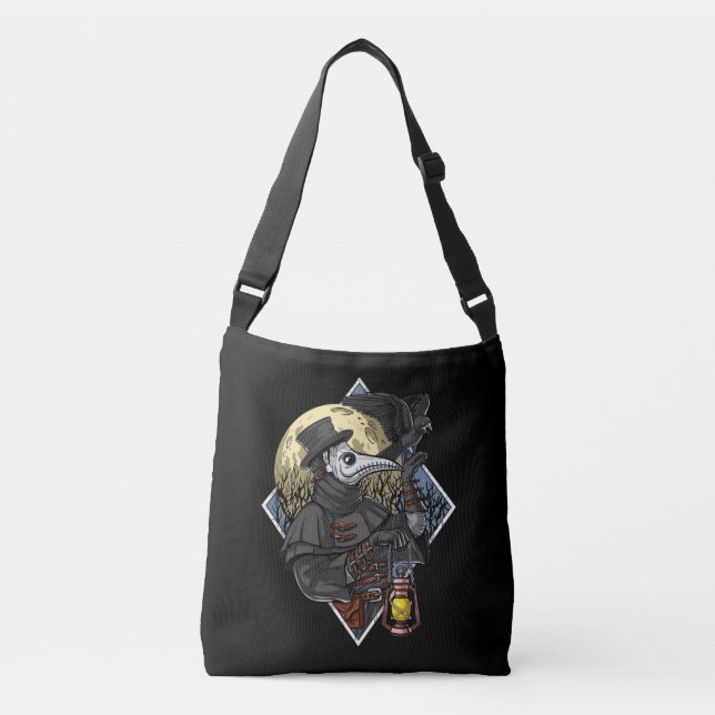 Plague Doctor Crossbody Bag (Front)