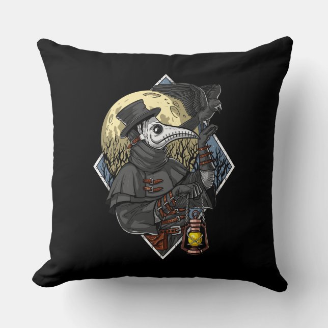 Plague Doctor Cushion (Front)