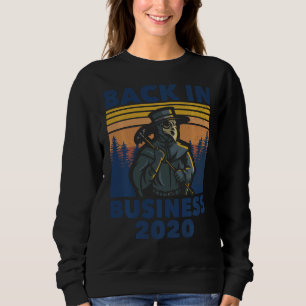 Plague Doctor Face Mask Vintage Retro Quarantine 2 Sweatshirt
