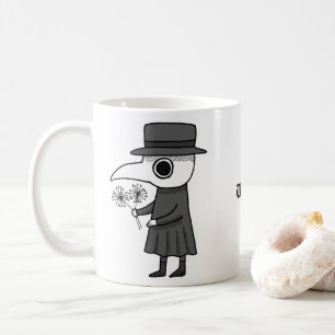 Plague Doctor Funny Medieval Goth Lover gift  Coffee Mug