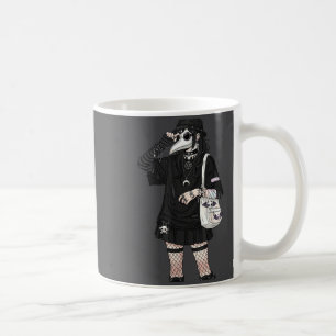 Plague Doctor Gothic Cottagecore Moth Face Mask Oc Coffee Mug