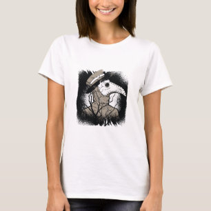 Plague Doctor Halloween Gift For Creepy Gothic Fan T-Shirt