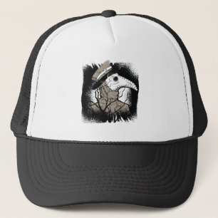 Plague Doctor Halloween Gift For Creepy Gothic Fan Trucker Hat