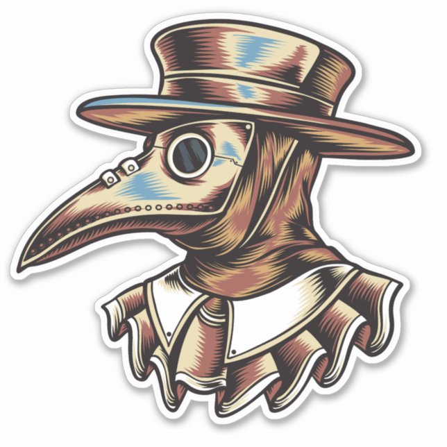 Plague Doctor Illustration (Front)