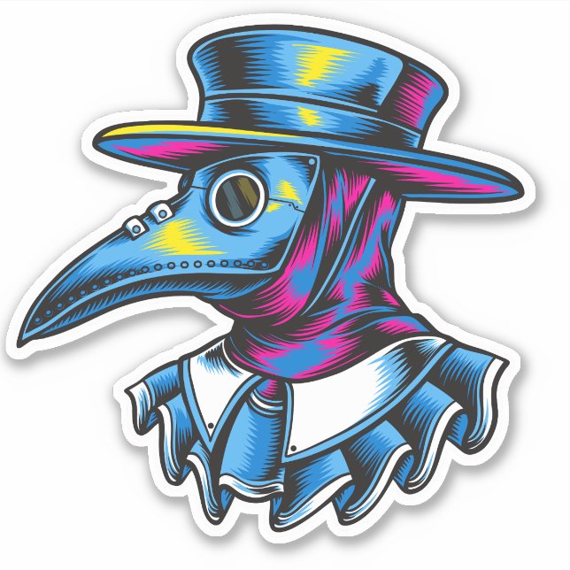 Plague Doctor Illustration (Front)