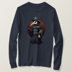 Plague Doctor Lantern T-Shirt – Dark Gothic