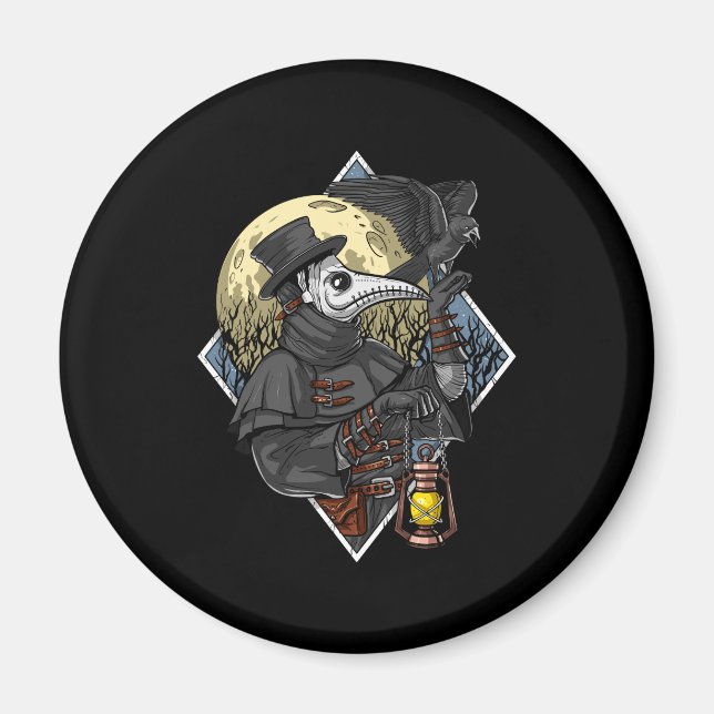 Plague Doctor Magnet (Front)