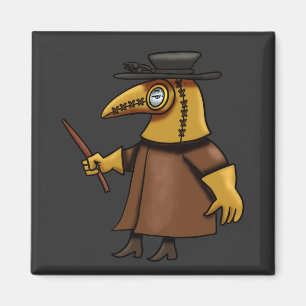Plague Doctor Magnet