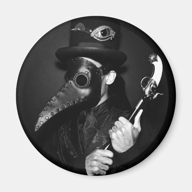 Plague Doctor Magnet (Front)