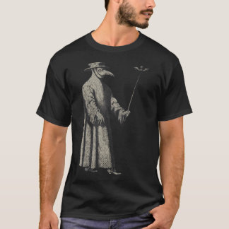Plague Doctor Mask Mediaeval Steampunk Vintage Phy T-Shirt