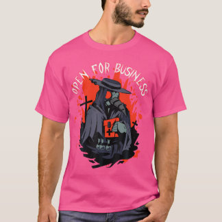 Plague Doctor Open For Business Plague Doctor T-Shirt