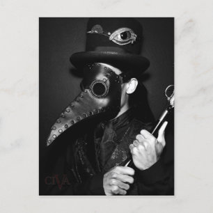 Plague Doctor Postcard