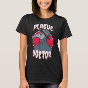 Plague Doctor Quarantine Halloween Costume Men Wom T-Shirt