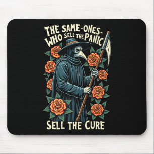 Plague Doctor The Same One Who Sells The Panic Sel Mouse Mat