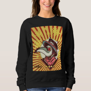Plague Doctor Virus Wash Your Hands Mask Up Sweatshirt