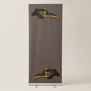 Plague Mask Retractable Banner