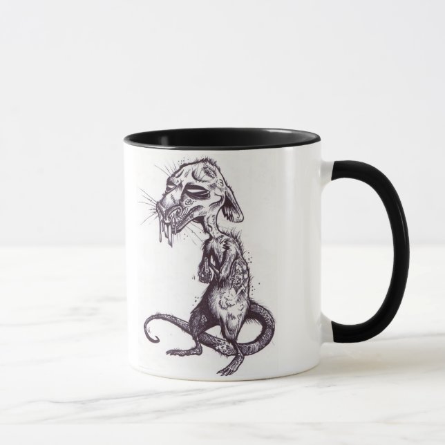 plague rat mug (Right)