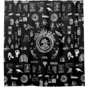 Plague Shower Curtain