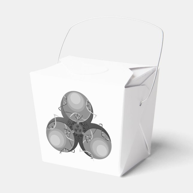 Plague Virus Biohazard Favour Box (Front Side)