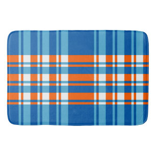 Plaid Bath Mat